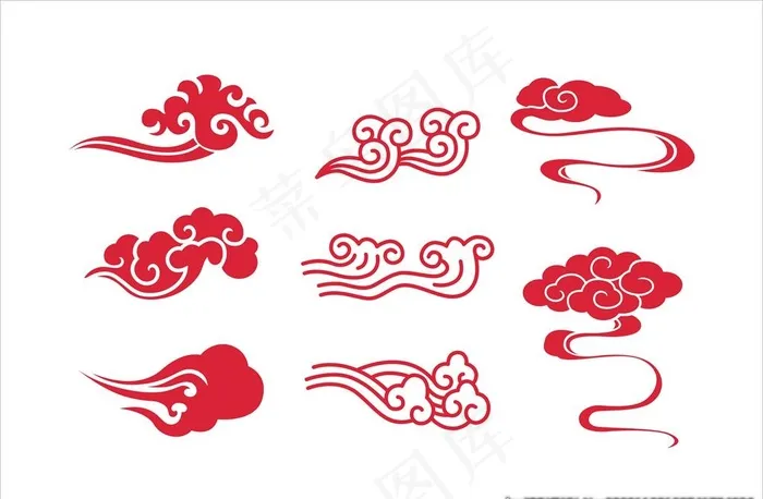 祥云图片cdr矢量模版下载