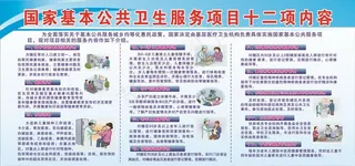 国家基本公共卫生服务项目图片