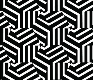 六边形条纹图片