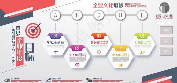 企业文化墙图片