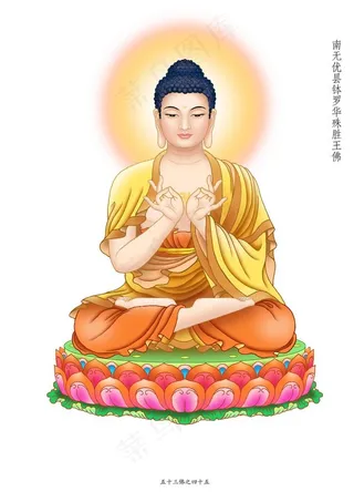 优昙钵罗华殊胜王佛图片