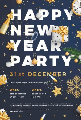 圣诞节海报图片