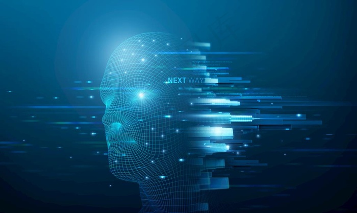 网络科技城市合成背景图片