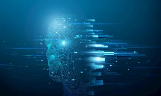 网络科技城市合成背景图片