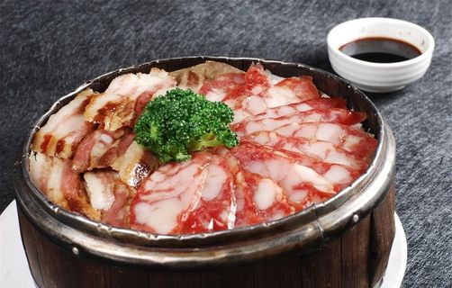 广东腊味蒸饭图片