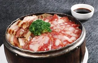 广东腊味蒸饭图片