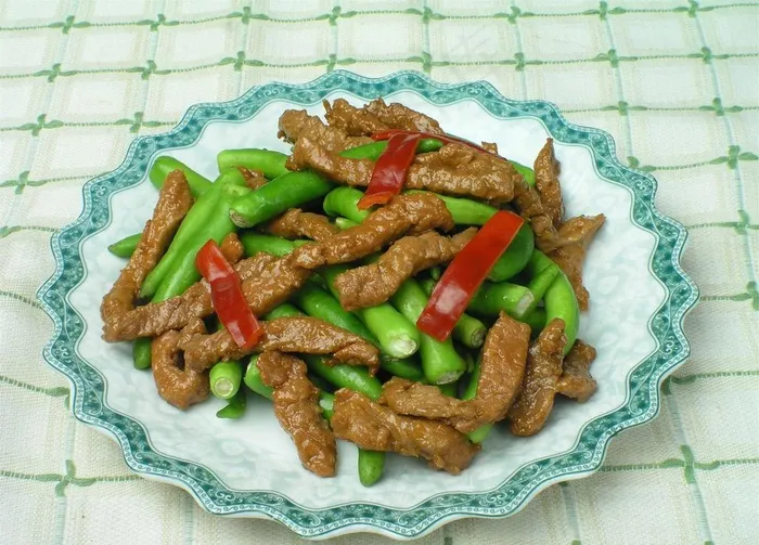 杭椒牛柳图片