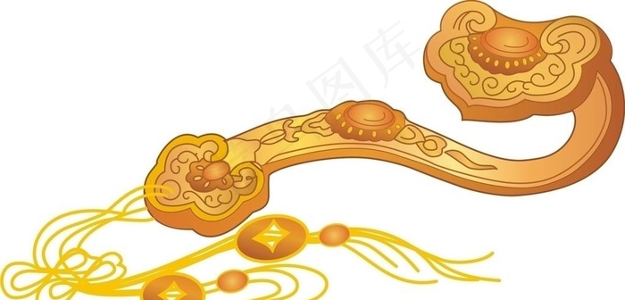 金如意矢量素材图片cdr矢量模版下载
