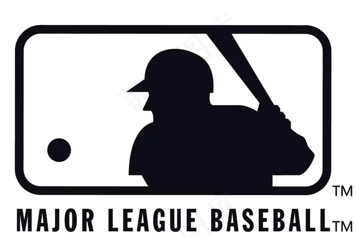 MLB品牌logo图片ai矢量模版下载
