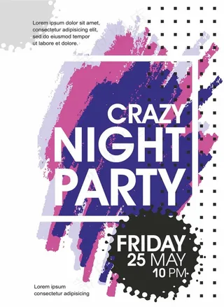 英文时尚潮流海报图片