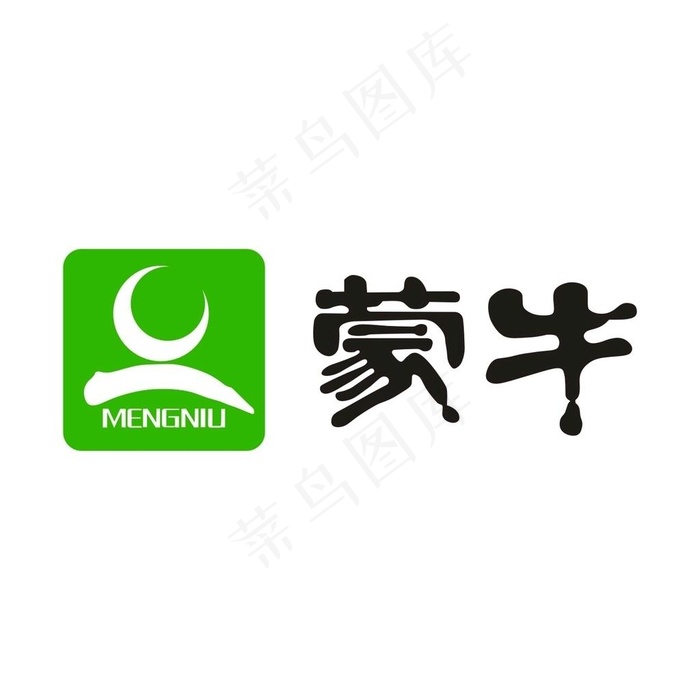 蒙牛标志图片cdr矢量模版下载