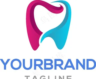 牙齿logo图片