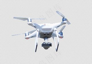 无人机机械玩具装饰背景海报素材图片