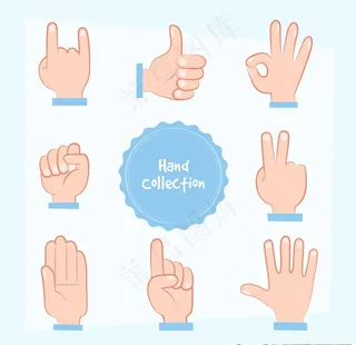 手势图标图片