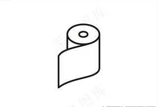卷纸图标图片