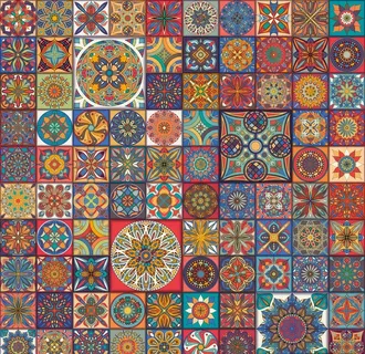 抽象花卉背景图片