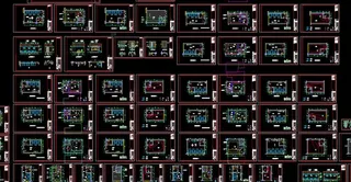 足浴按摩房装修施工图图片