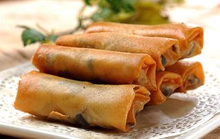 美味春卷图片