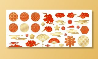 中式设计素材图片