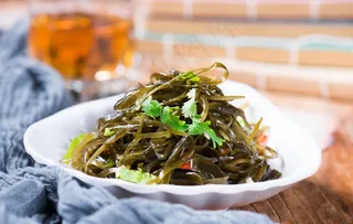 捞汁海带图片