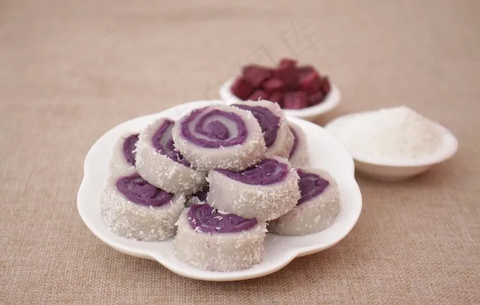 紫薯卷卷心图片