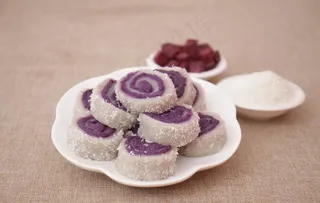 紫薯卷卷心图片