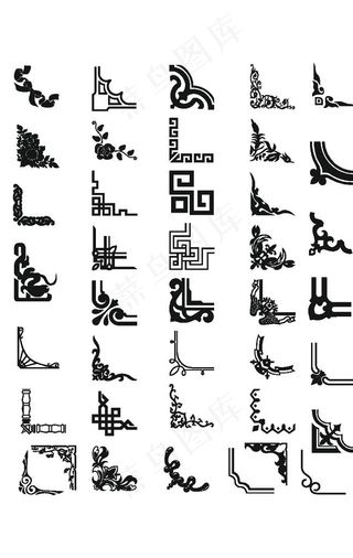 欧式花纹图案图片