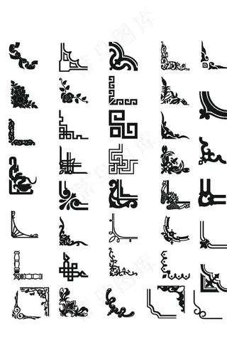 欧式花纹图案图片