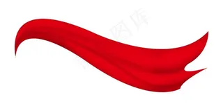 红飘带图片