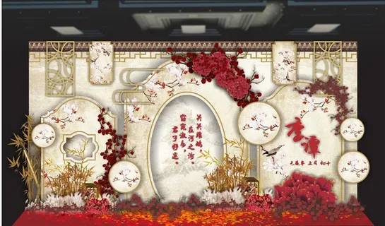 中式中国风婚礼图片 中式中国风婚礼图片