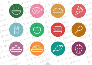 食物类大图标图片