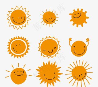 矢量太阳图片