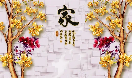 3D彩雕电视背景图片 3D彩雕电视背景图片