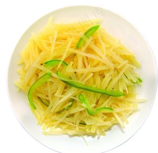 青椒土豆丝图片