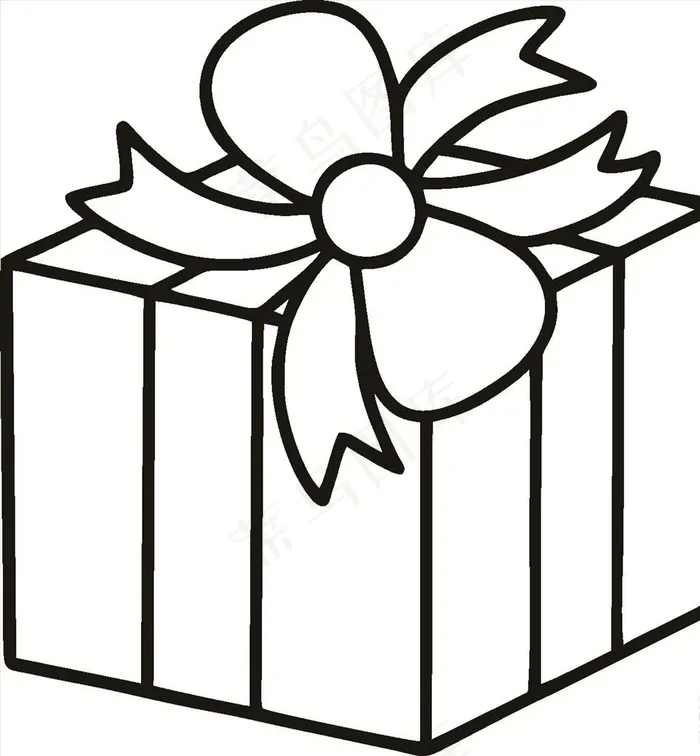 生日蛋糕礼物盒子图片cdr矢量模版下载