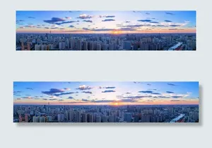 城市全景图片