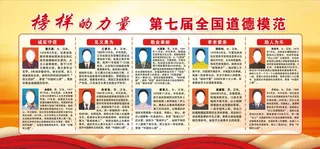 道德模范图片