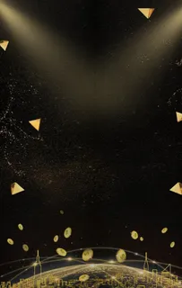 黑金背景图片 黑金背景图片