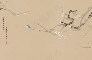 喜上眉梢图片