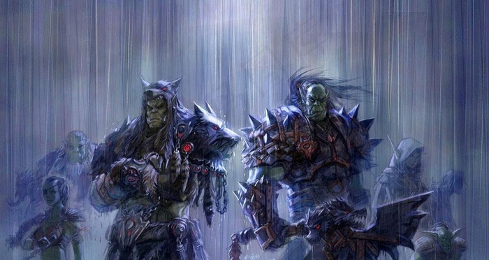 魔兽世界 原画图片