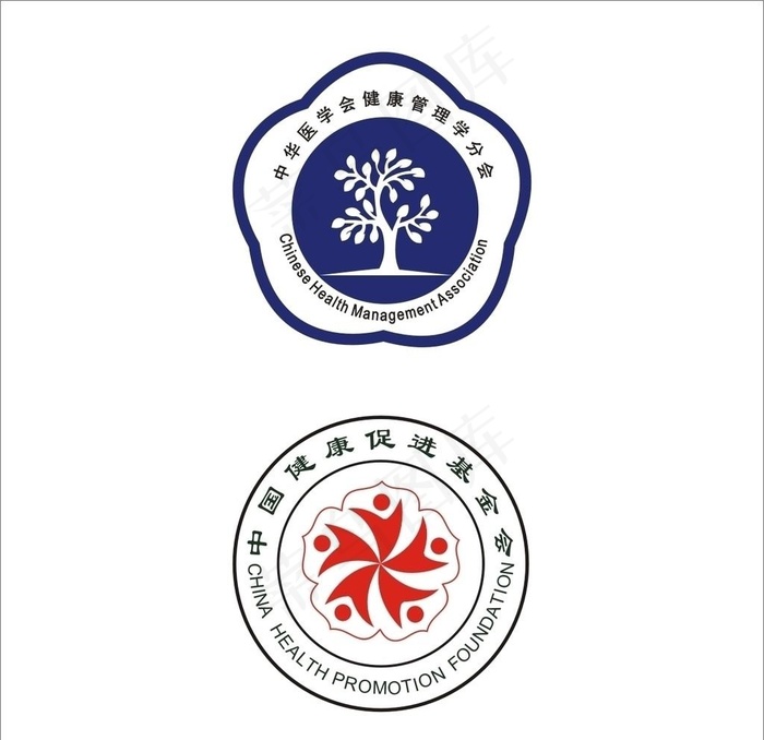 医学健康协会Logo图片cdr矢量模版下载