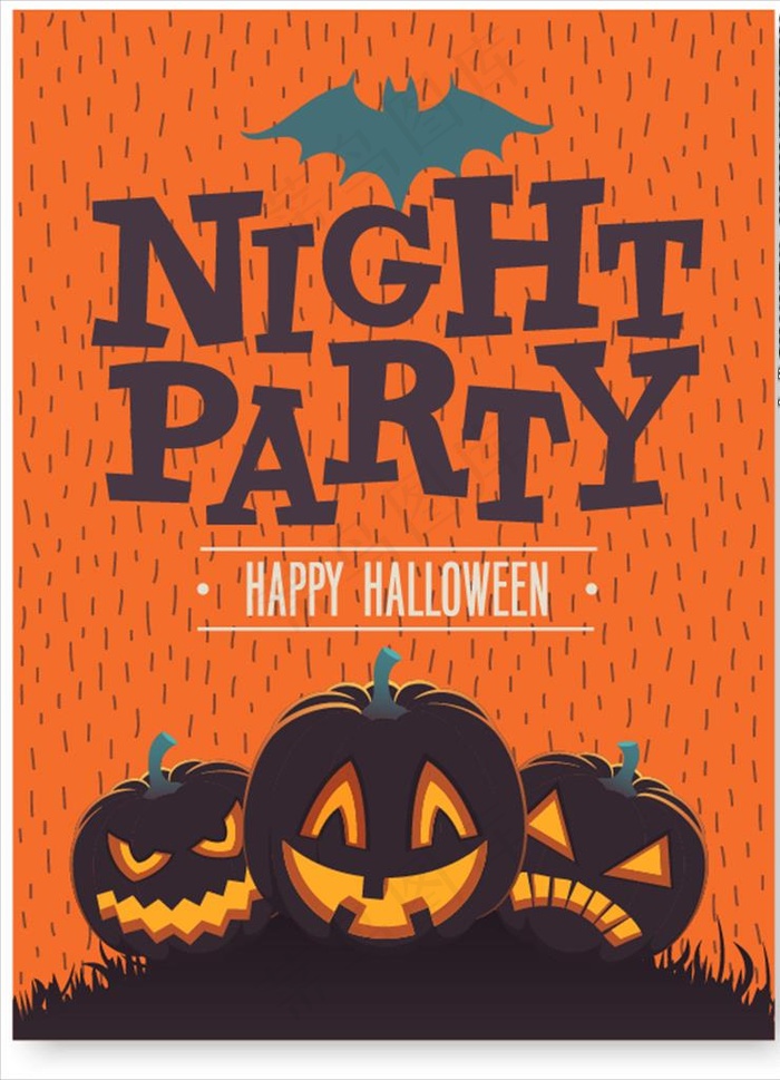 万圣节海报图片