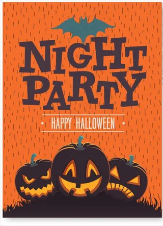 万圣节海报图片