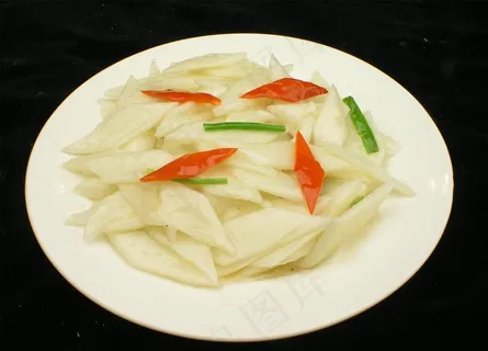 清炒山药图片 清炒山药图片