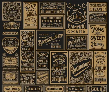 欧式花纹标签图片