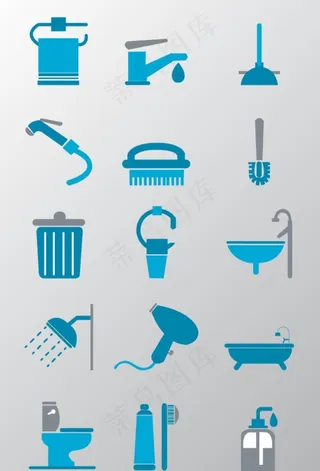 洗浴图标图片