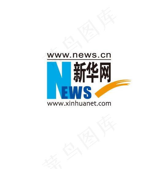 新华网logo图片ai矢量模版下载