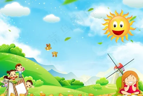 卡通背景图片