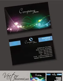 歌厅名片 炫彩图片