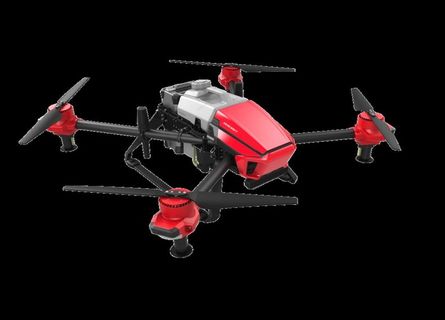 无人机-农业植保无人机农田图片